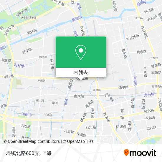 环镇北路600弄地图