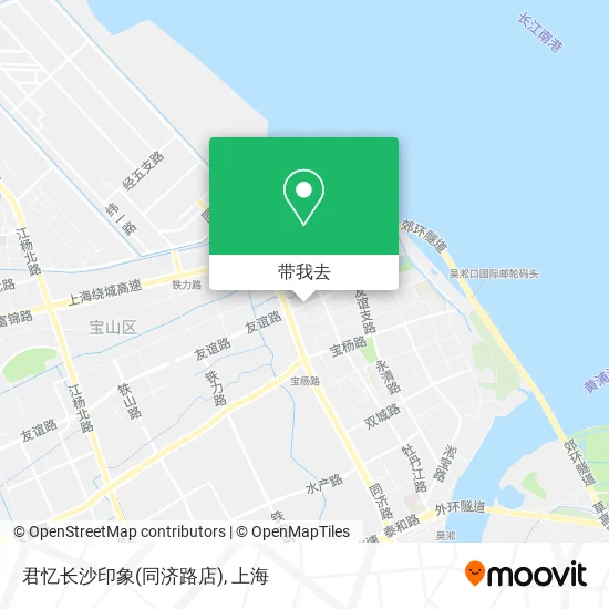 君忆长沙印象(同济路店)地图