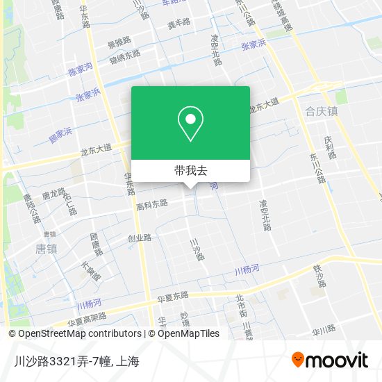 川沙路3321弄-7幢地图