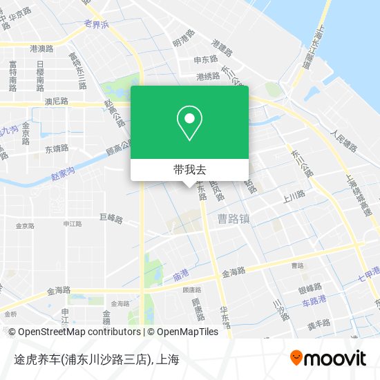 途虎养车(浦东川沙路三店)地图