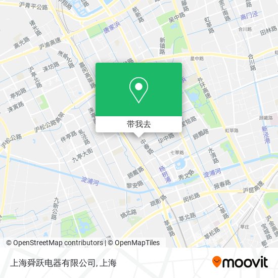 上海舜跃电器有限公司地图