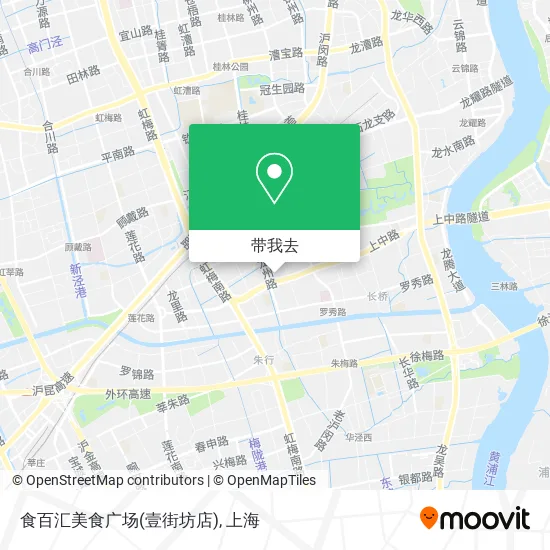 食百汇美食广场(壹街坊店)地图