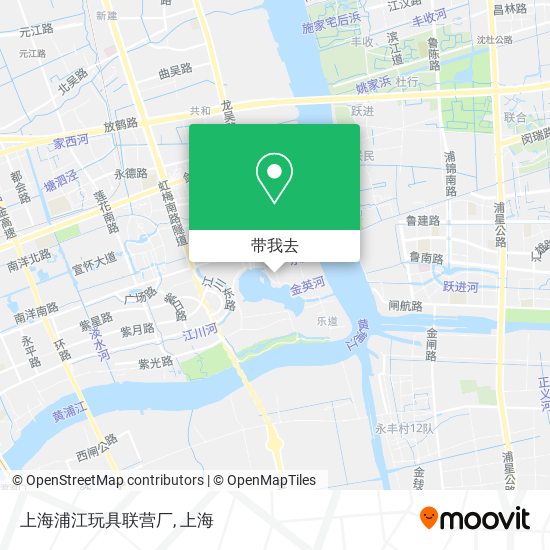 上海浦江玩具联营厂地图