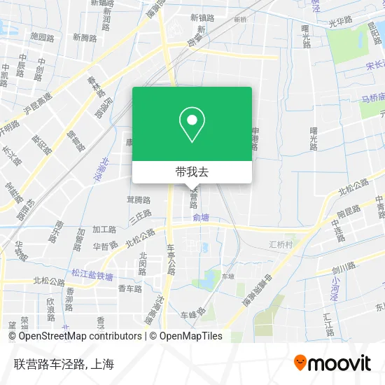 联营路车泾路地图