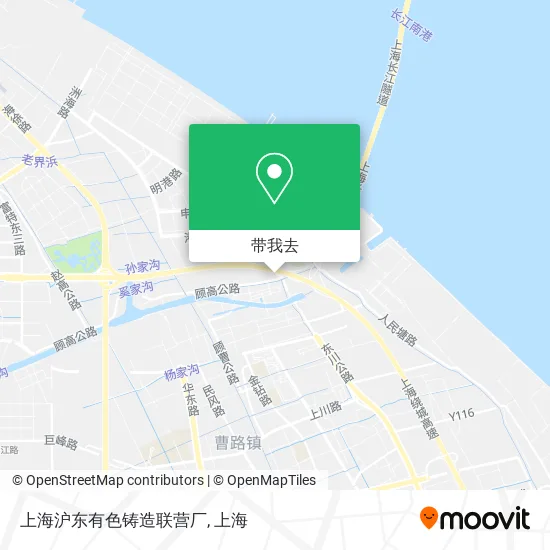 上海沪东有色铸造联营厂地图