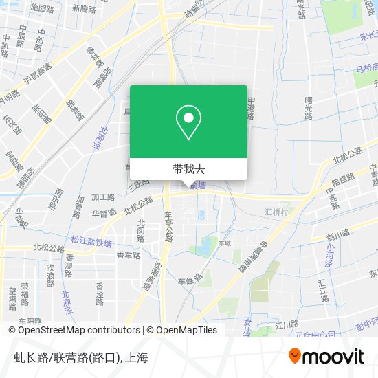 虬长路/联营路(路口)地图