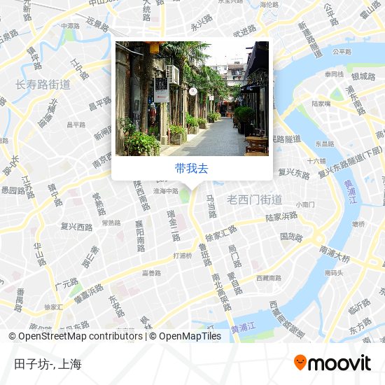 田子坊-地图