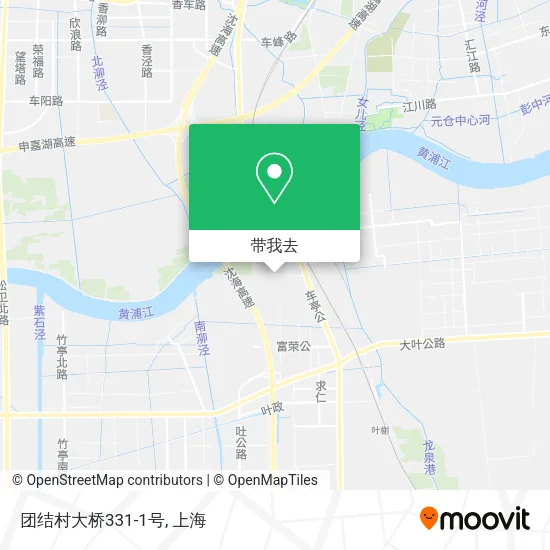 团结村大桥331-1号地图
