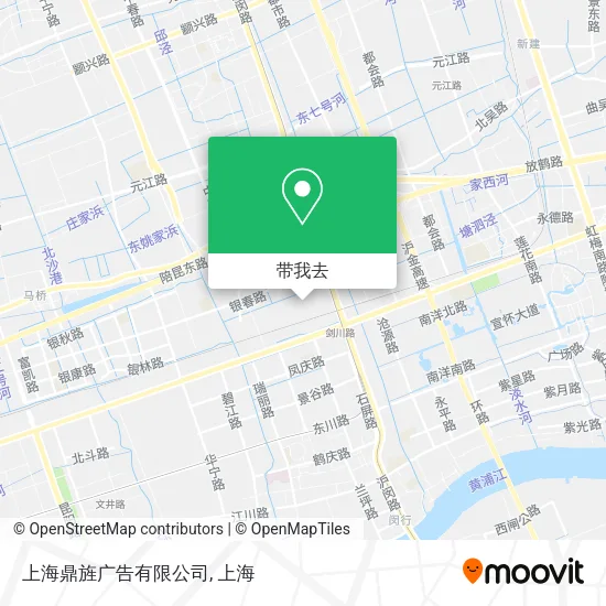 上海鼎旌广告有限公司地图