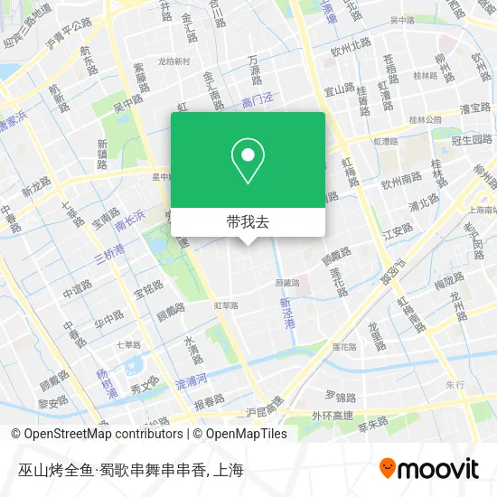 巫山烤全鱼·蜀歌串舞串串香地图