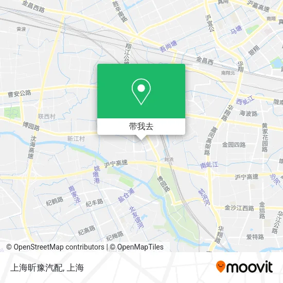 上海昕豫汽配地图