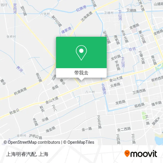 上海明睿汽配地图