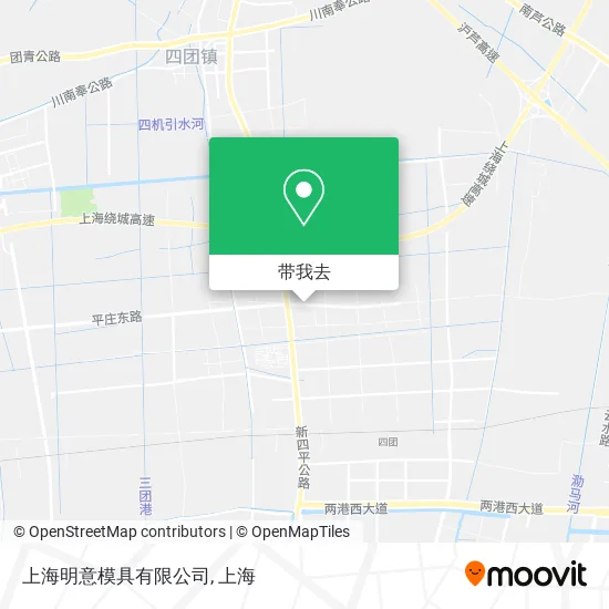 上海明意模具有限公司地图