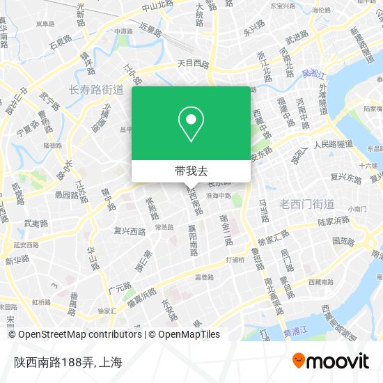 陕西南路188弄地图