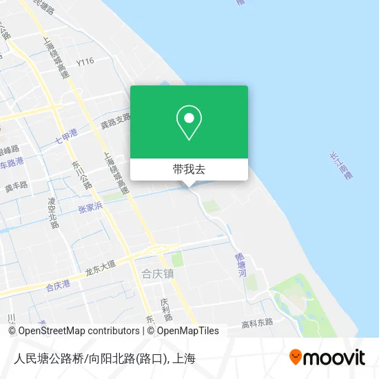 人民塘公路桥/向阳北路(路口)地图
