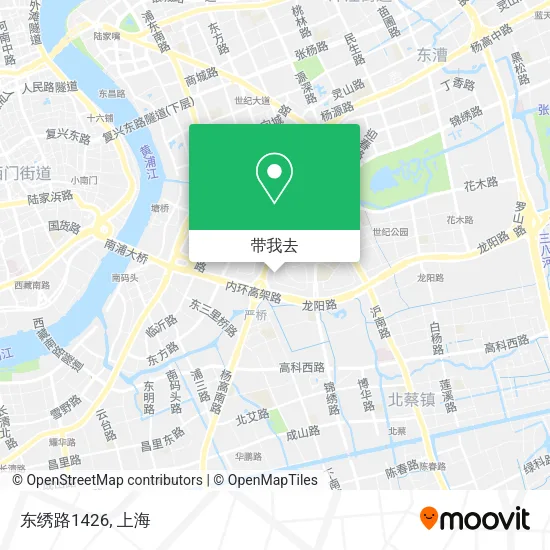 东绣路1426地图