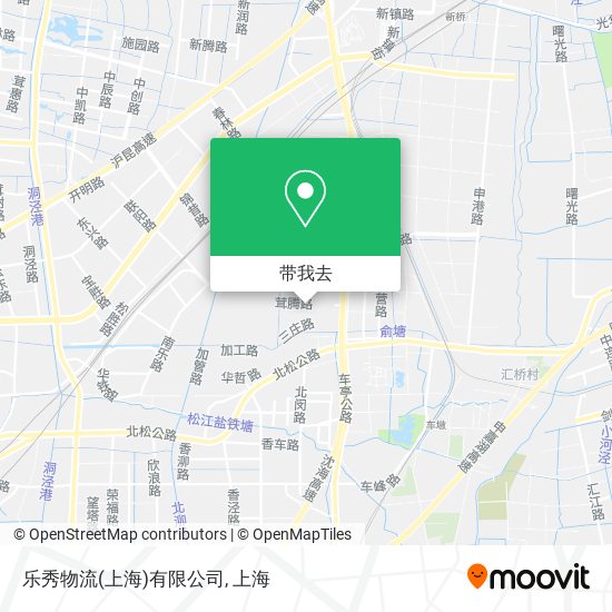 乐秀物流(上海)有限公司地图