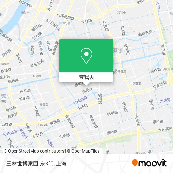 三林世博家园-东3门地图