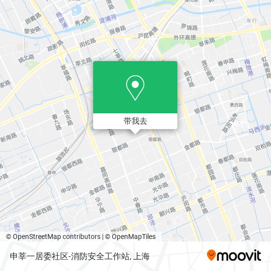 申莘一居委社区-消防安全工作站地图