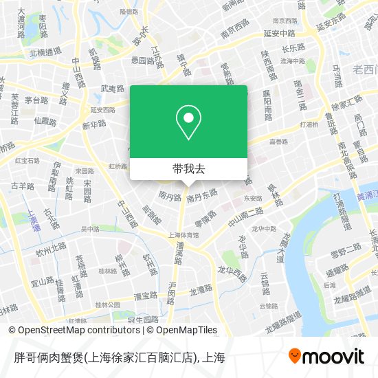 胖哥俩肉蟹煲(上海徐家汇百脑汇店)地图