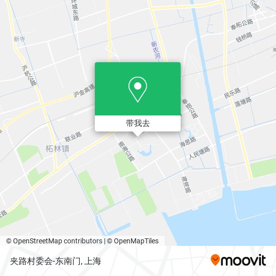 夹路村委会-东南门地图