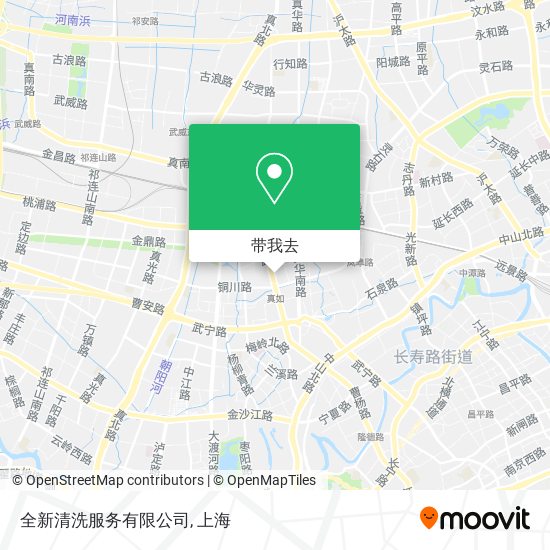 全新清洗服务有限公司地图