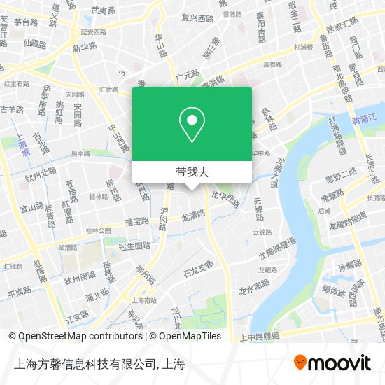 上海方馨信息科技有限公司地图