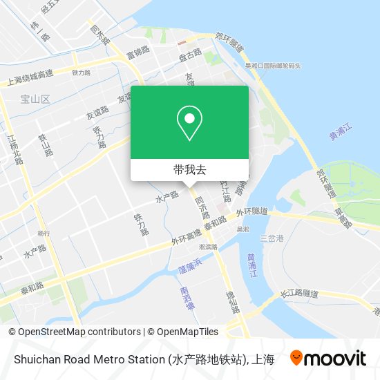 Shuichan Road Metro Station (水产路地铁站)地图