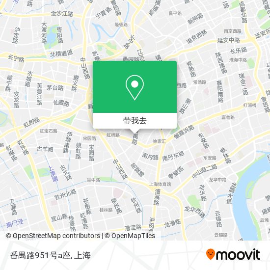 番禺路951号a座地图