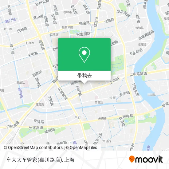 车大大车管家(嘉川路店)地图
