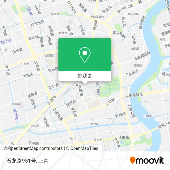 石龙路951号地图