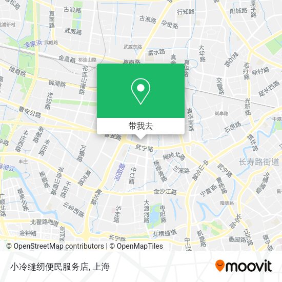 小冷缝纫便民服务店地图