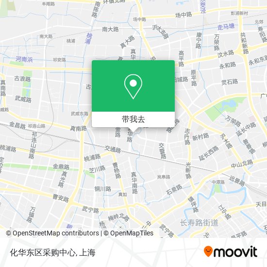 化华东区采购中心地图