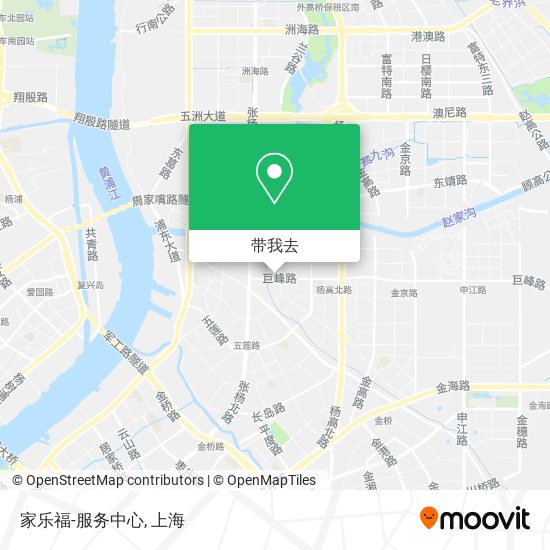 家乐福-服务中心地图