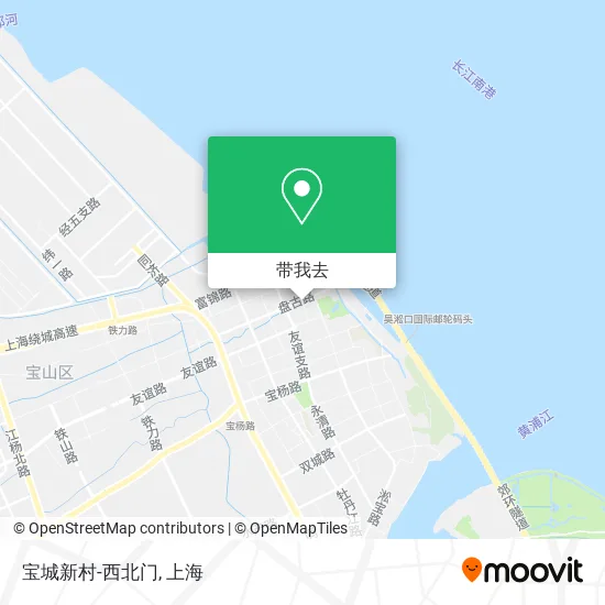 宝城新村-西北门地图