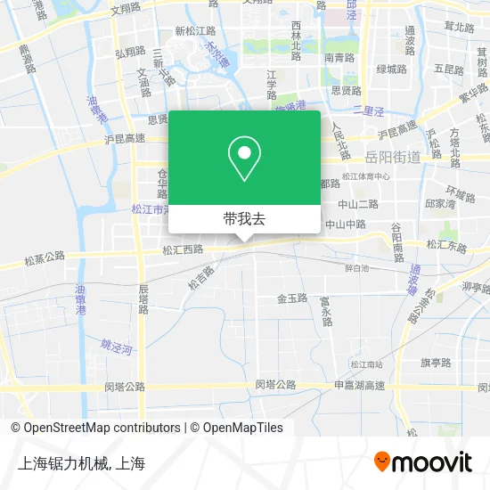 上海锯力机械地图