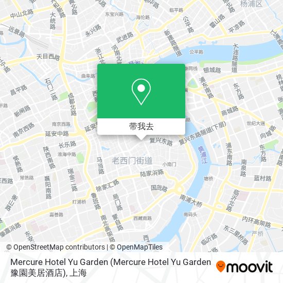 Mercure Hotel Yu Garden地图