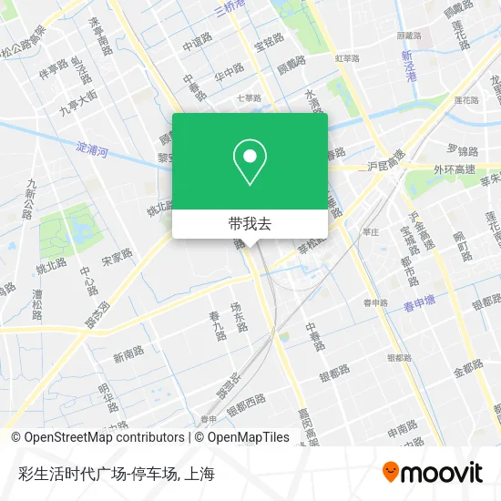彩生活时代广场-停车场地图