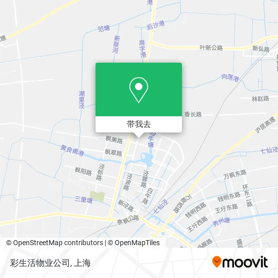 彩生活物业公司地图
