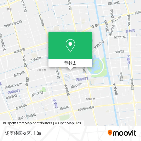 汤臣臻园-2区地图