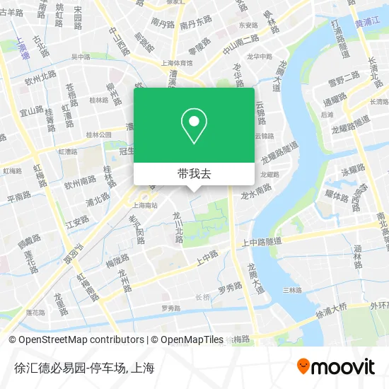 徐汇德必易园-停车场地图