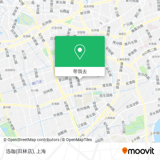 迅咖(田林店)地图
