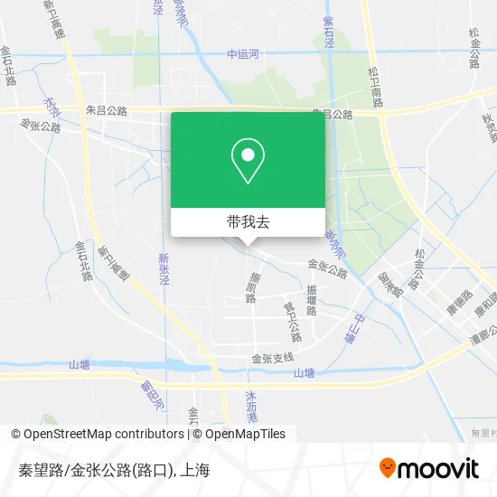 秦望路/金张公路(路口)地图