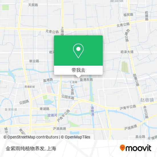 金紫雨纯植物养发地图