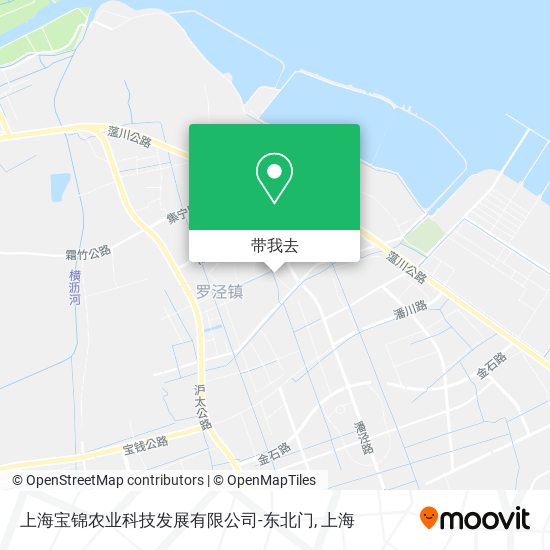 上海宝锦农业科技发展有限公司-东北门地图