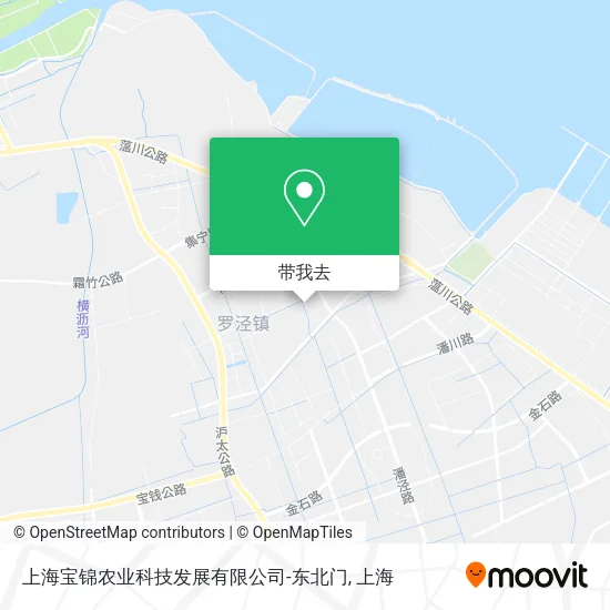 上海宝锦农业科技发展有限公司-东北门地图