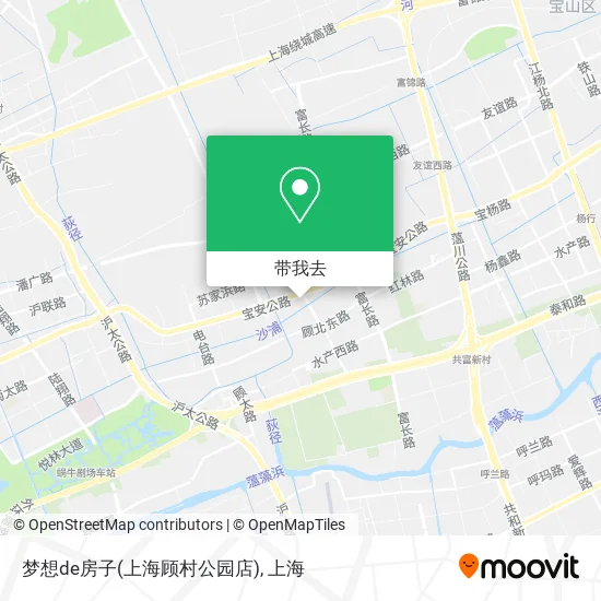 梦想de房子(上海顾村公园店)地图