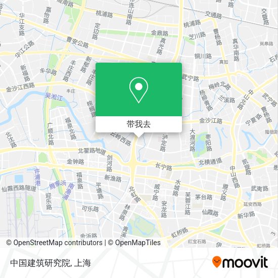 中国建筑研究院地图