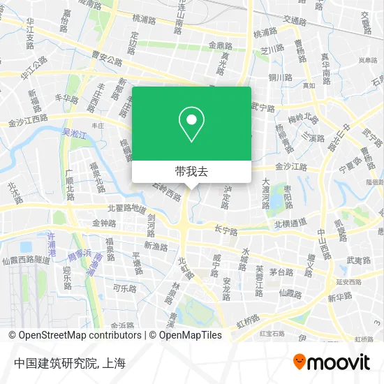 中国建筑研究院地图
