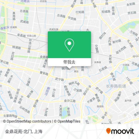 金鼎花苑-北门地图